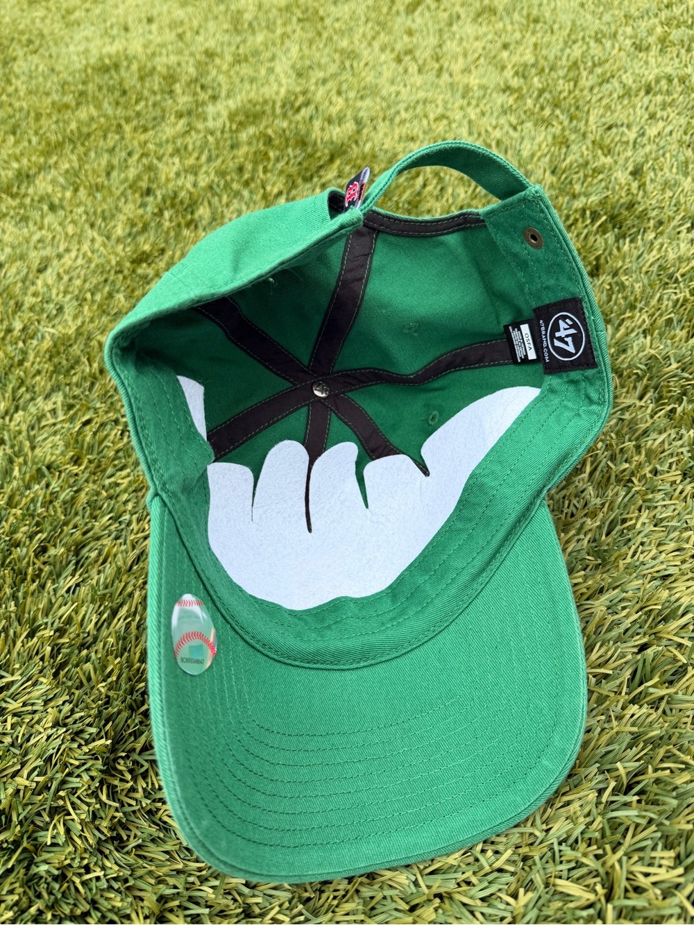 Boston Red Sox Baseball Caps Set - Green, Red, White, Camo, Tan Options - Picture 11 of 13